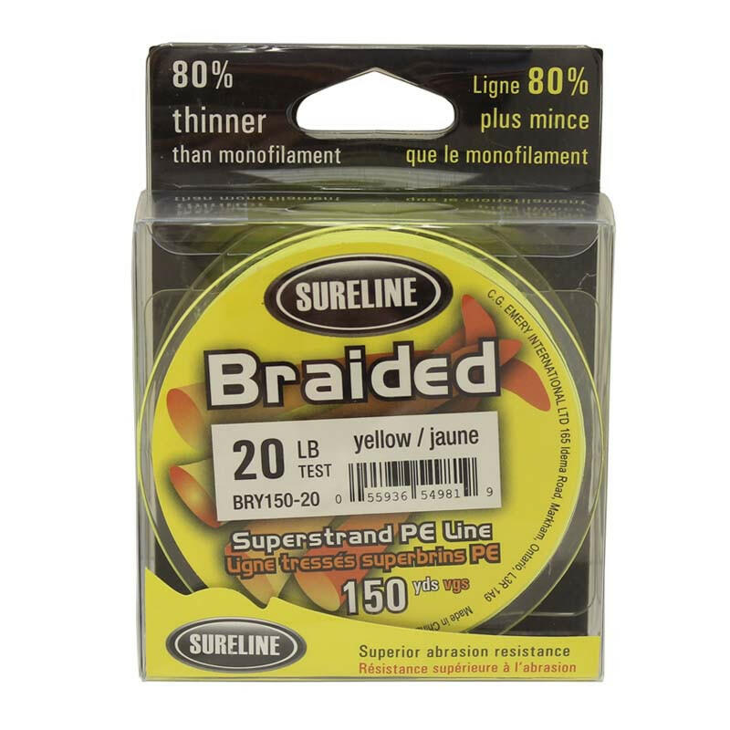 🍁Sureline PE Braided Superstrand Fishing Line Yellow Stony Tackle Shack Fishing Lines & Leaders art-noise.myshopify.com sureline-pe-braided-superstrand-fishing-line-yellow-1