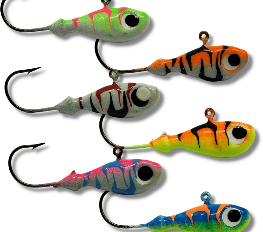 🍁Big Sky Deluxe Ultra Minnow 1/4oz Jigs 4/pack