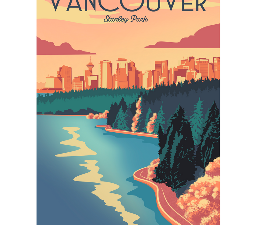 Vancouver Sunset | 1000-Piece Puzzle for Adults | Designed in Canada by Capri Sadler