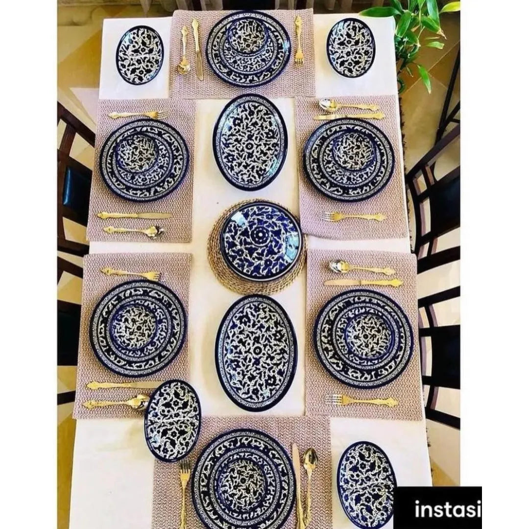 Ceramic Dining Set Watany Palestinian Products Ceramics art-noise.myshopify.com ceramic-dining-set Ceramic Dining Set Watany Palestinian Products Ceramics art-noise.myshopify.com ceramic-dining-set