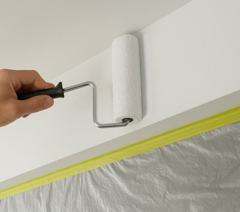 Painter’s Plastic with Tape – Pre-Taped Film | Furniture + Wall Cover