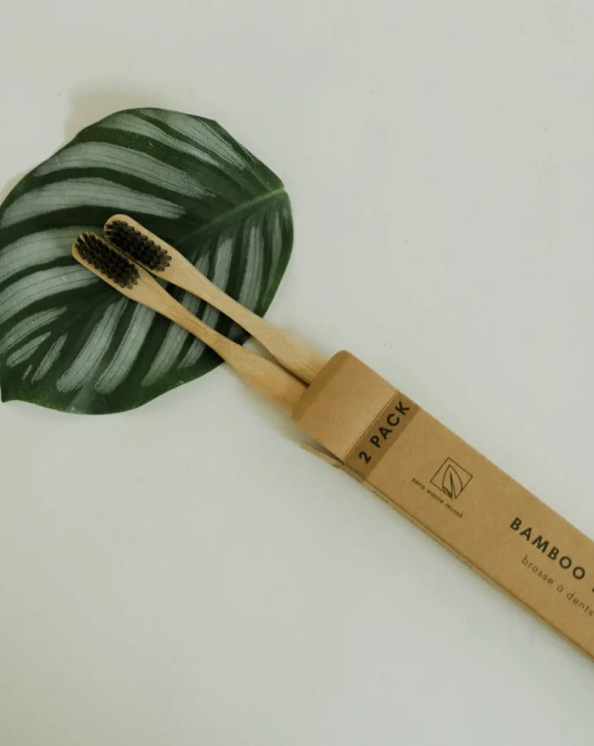 2 Pack Bamboo Toothbrush Zero Waste MVMT product_type art-noise.myshopify.com 2-pack-bamboo-toothbrush 2 Pack Bamboo Toothbrush Zero Waste MVMT  art-noise.myshopify.com 2-pack-bamboo-toothbrush