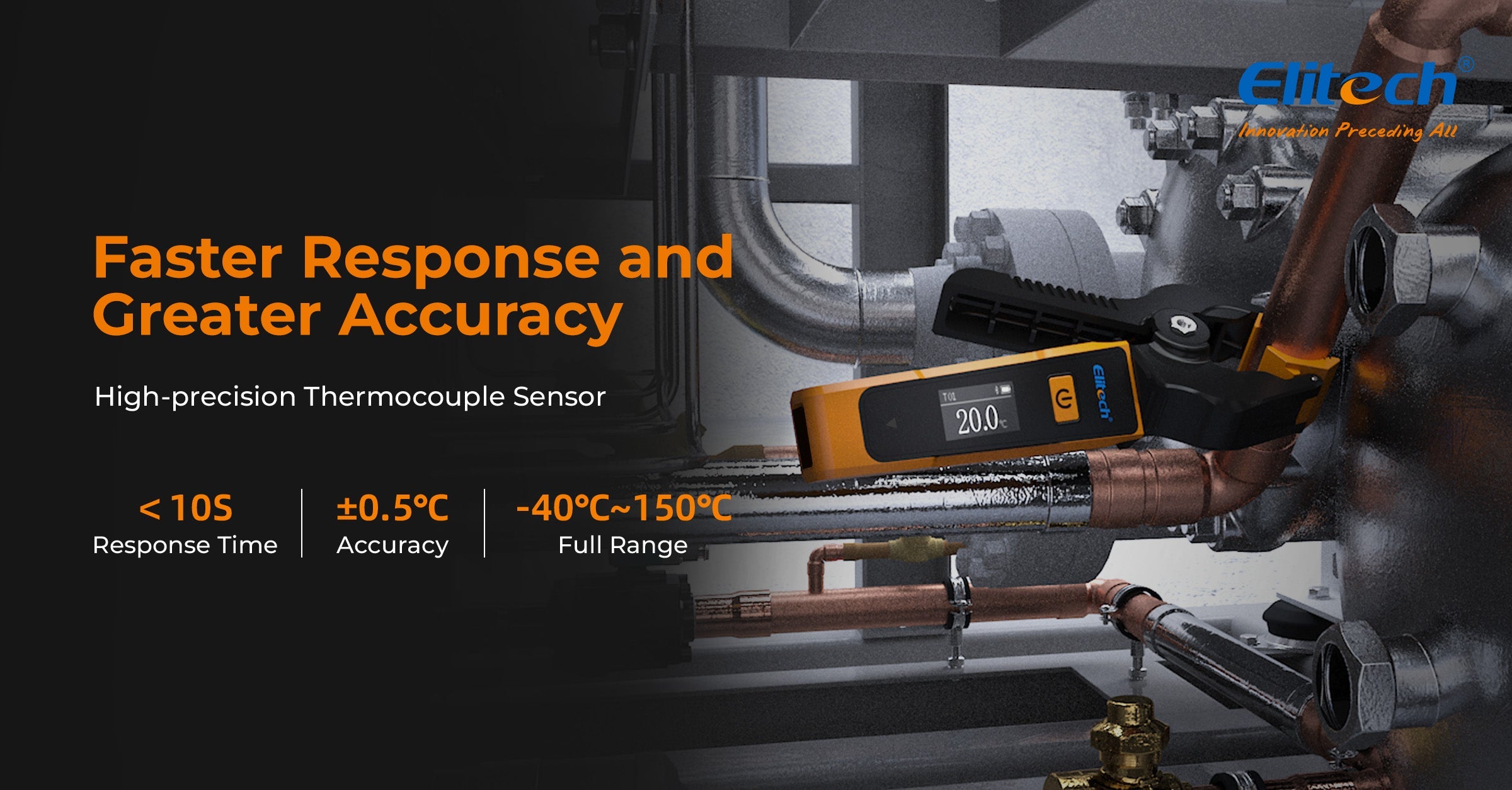 Elitech IPT-01S Wireless Temperature Clamp