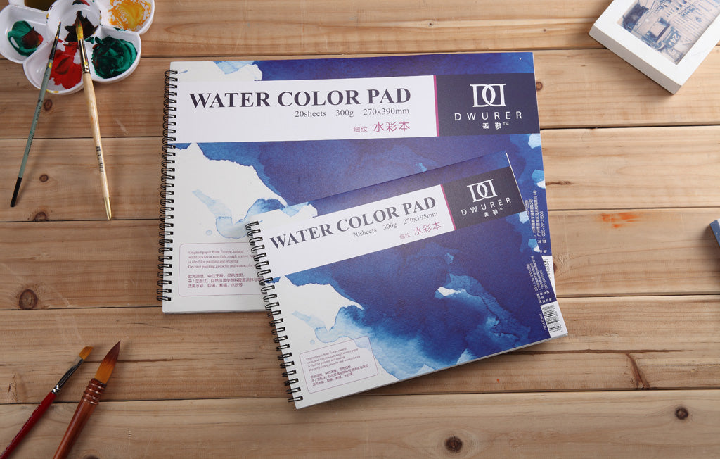 Dwuer Art - Wirebound Watercolour Paper Pad