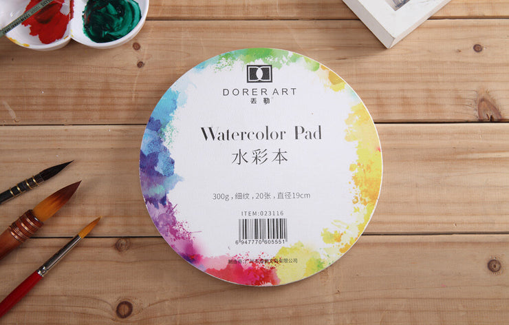 Circular Watercolour Pad