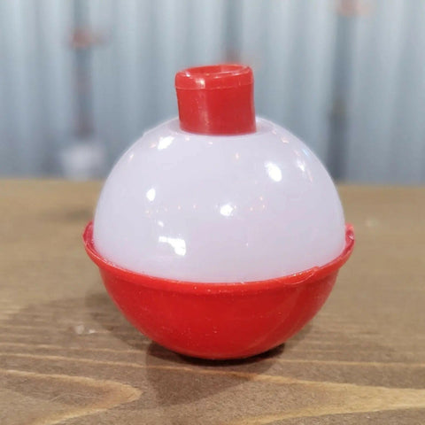 Bobber Red/White Classic 1-1/4"
