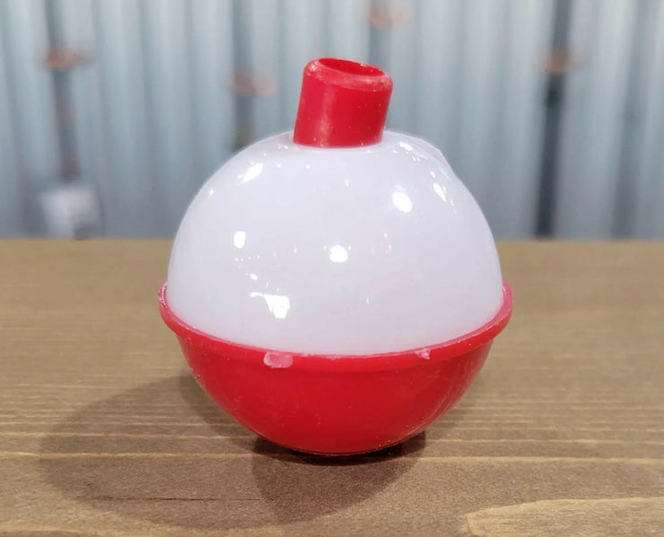 Bobber Red/White Classic 1-1/2"