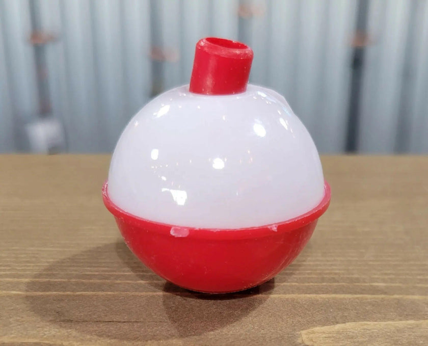 Bobber Red/White Classic 1-1/2"