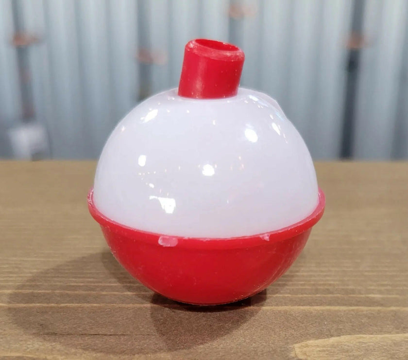 Bobber Red/White Classic 1-1/2"