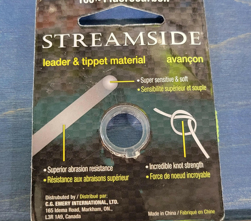 🍁Streamside Fluorocarbon Leader & Tippet Material 21.8lb 30m