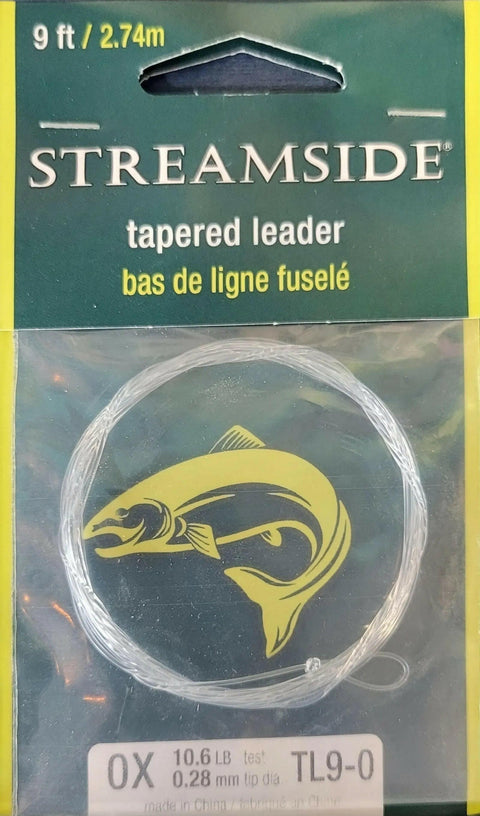 🍁Streamside Tapered Leader 0X 10.6lb 0.28mm Tip Dia. 9ft Stony Tackle Shack Fishing Lines & Leaders art-noise.myshopify.com streamside-tapered-leader-0x-10-6lb-0-28mm-tip-dia-9ft-3