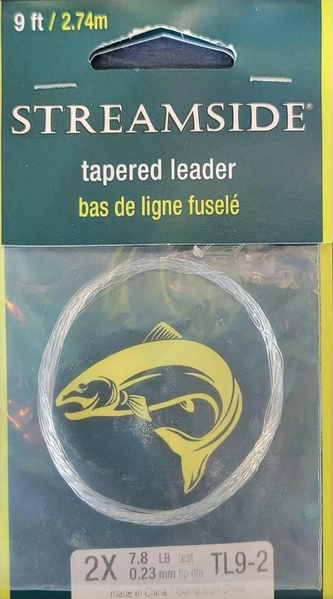 🍁Streamside Tapered Leader 2X 7.8lb 0.23mm Tip Dia. 9ft Stony Tackle Shack Fishing Lines & Leaders art-noise.myshopify.com streamside-tapered-leader-2x-7-8lb-0-23mm-tip-dia-9ft-1 🍁Streamside Tapered Leader 2X 7.8lb 0.23mm Tip Dia. 9ft Stony Tackle Shack Fishing Lines & Leaders art-noise.myshopify.com streamside-tapered-leader-2x-7-8lb-0-23mm-tip-dia-9ft-1
