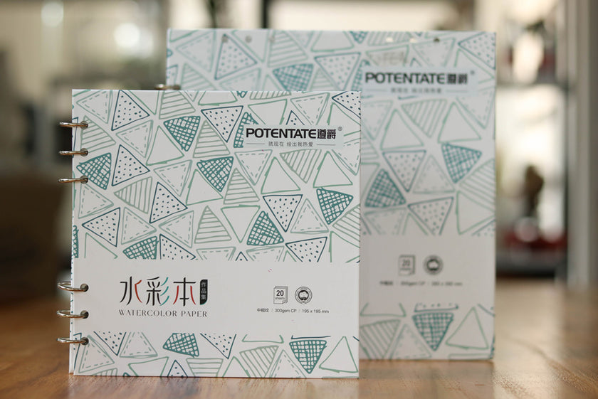 Potentate - Hardcover Watercolour Book - Cold Press