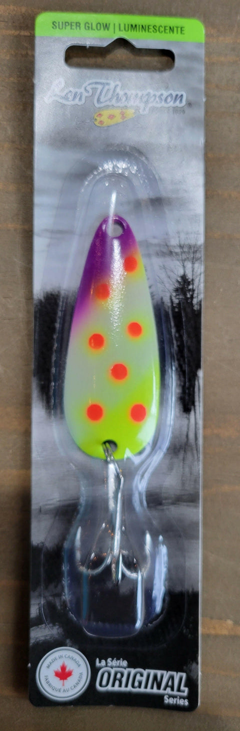 🍁Len Thompson Glowing Fish Pox Spoons Stony Tackle Shack Fishing Hooks art-noise.myshopify.com len-thompson-glowing-fish-pox-spoons-1