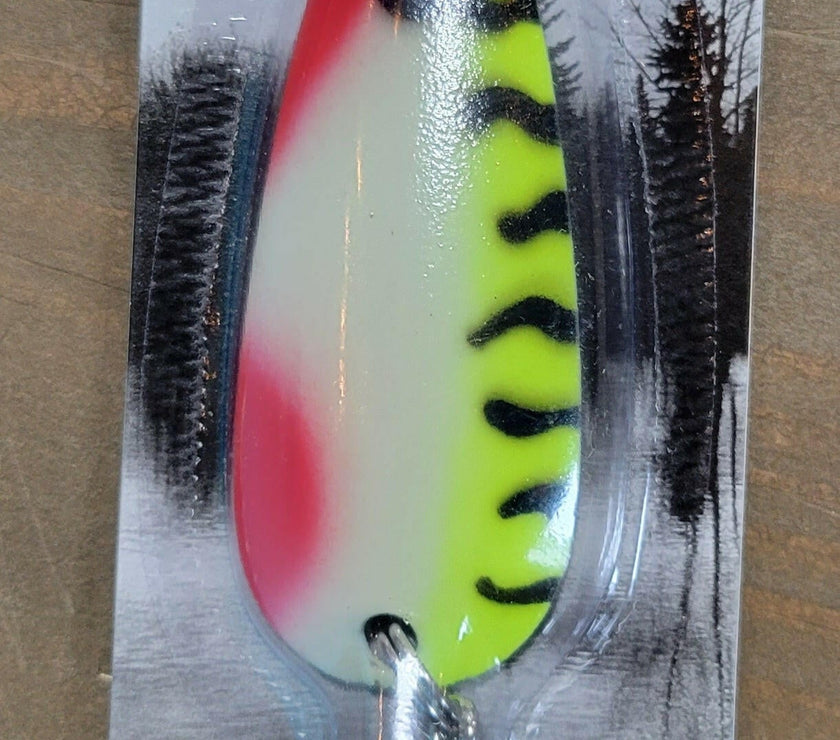 🍁Len Thompson Glowing Red Yellow Belly Spoons
