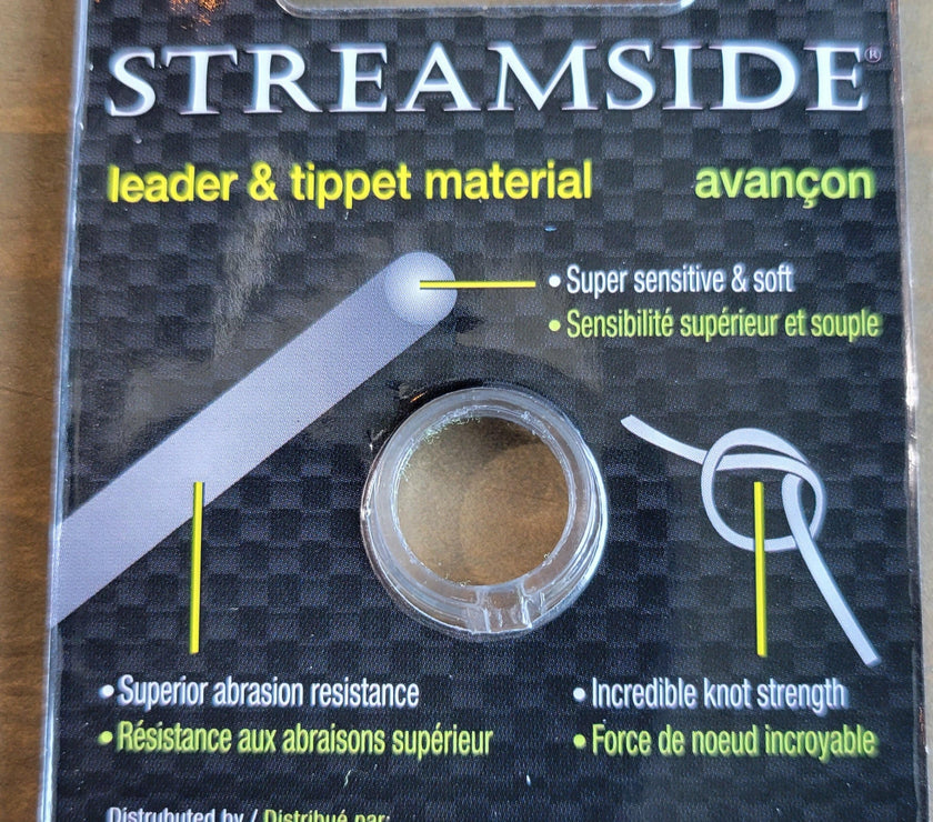 🍁Streamside Fluorocarbon Leader & Tippet Material 2.9b 33yd
