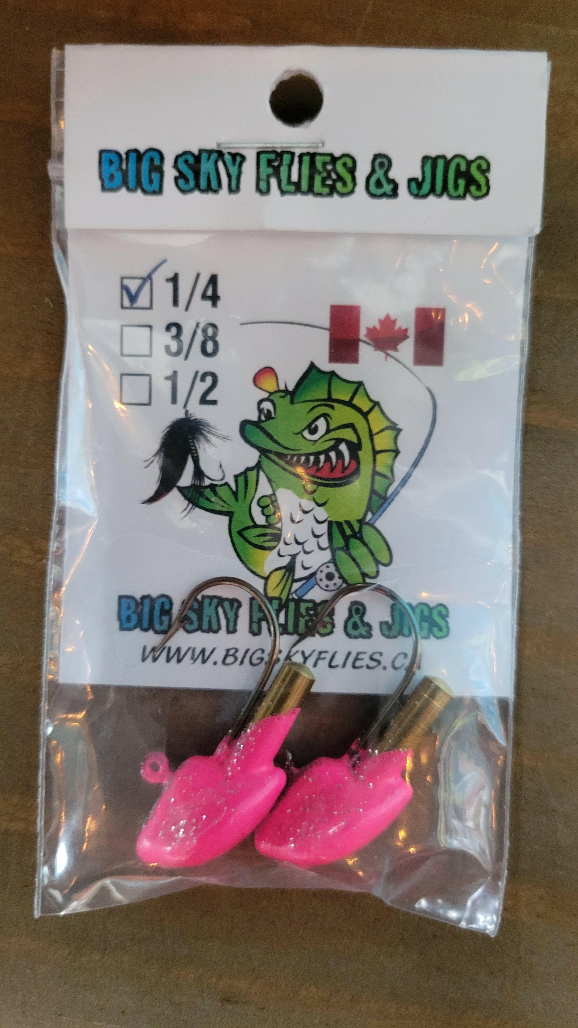 🍁Big Sky Short Shank Erie Rattle Jig 1/4oz 2/pk Stony Tackle Shack Fishing Hooks art-noise.myshopify.com big-sky-short-shank-erie-rattle-jig-1-4oz-2-pk-3