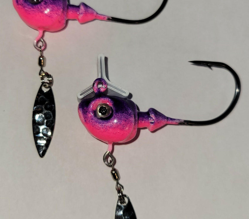 🍁Big Sky Hecla Hammer 1oz Cyclone Flasher Jigs