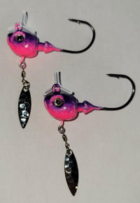 🍁Big Sky Hecla Hammer 1oz Cyclone Flasher Jigs