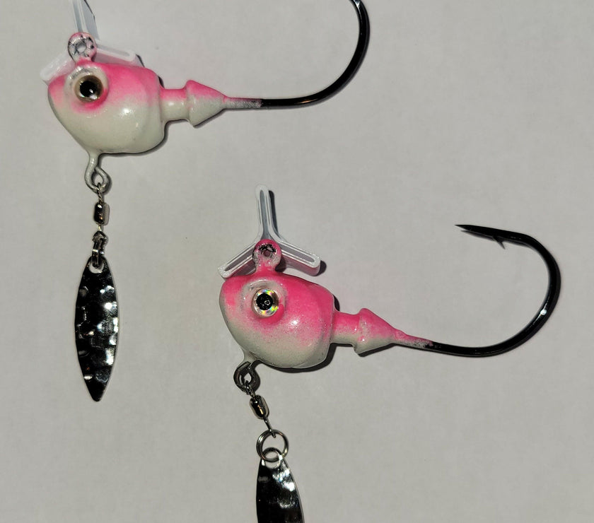🍁Big Sky Hecla Hammer 1oz Cyclone Flasher Jigs