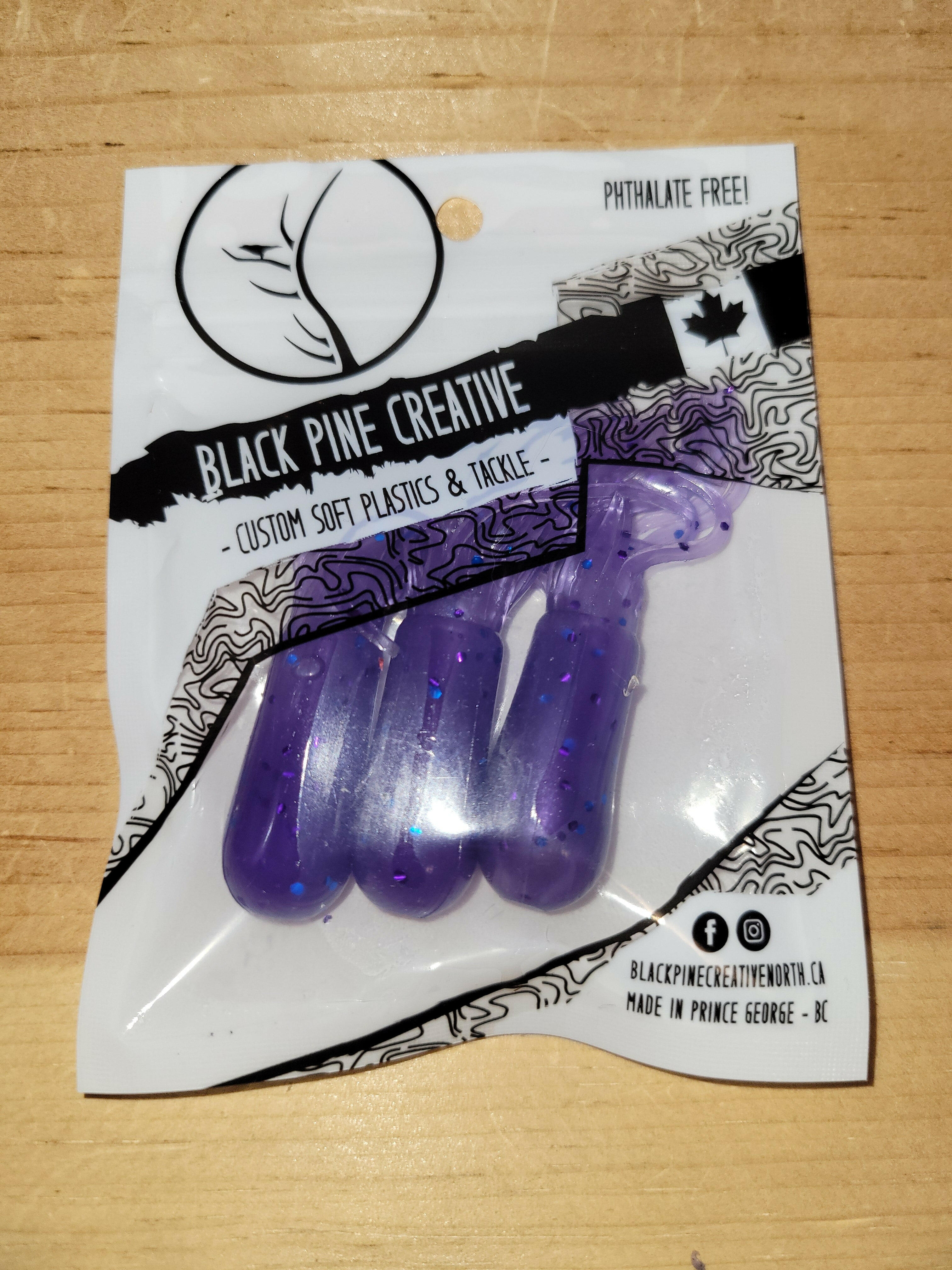 🍁Black Pine 2.75" Tubes 3/pk Stony Tackle Shack Fishing Baits & Lures art-noise.myshopify.com black-pine-2-75-tubes-3-pk-1