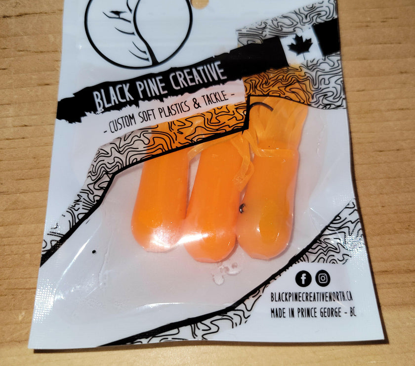 🍁Black Pine 2.75" Tubes 3/pk