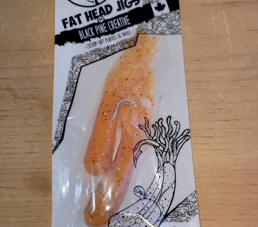 🍁Black Pine 4" 1oz Tube Jigs 2/pk