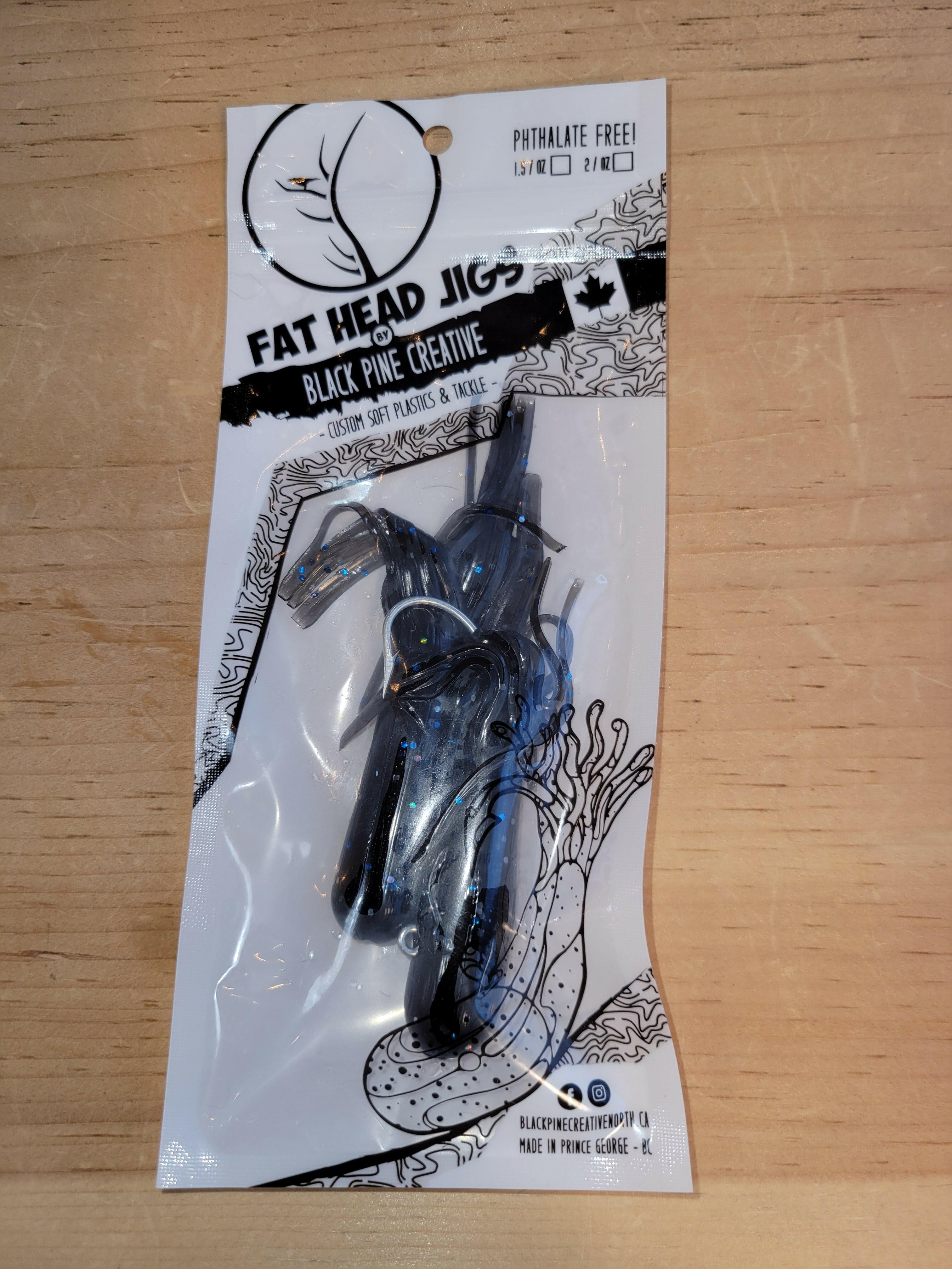 🍁Black Pine 4" 1oz Tube Jigs 2/pk Stony Tackle Shack Fishing Baits & Lures art-noise.myshopify.com black-pine-4-1oz-tube-jigs-2-pk-3