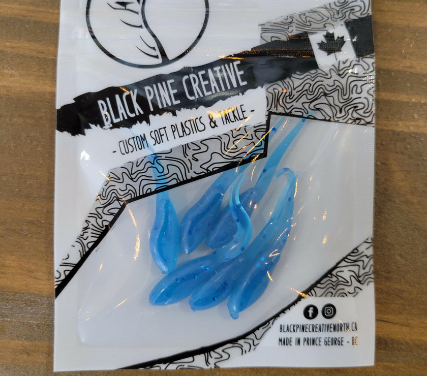 🍁Black Pine Creative 1-1/2" Basic Minnow 6/pk