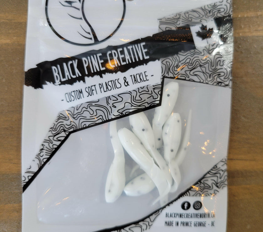 🍁Black Pine Creative 1-1/2" Basic Minnow 6/pk