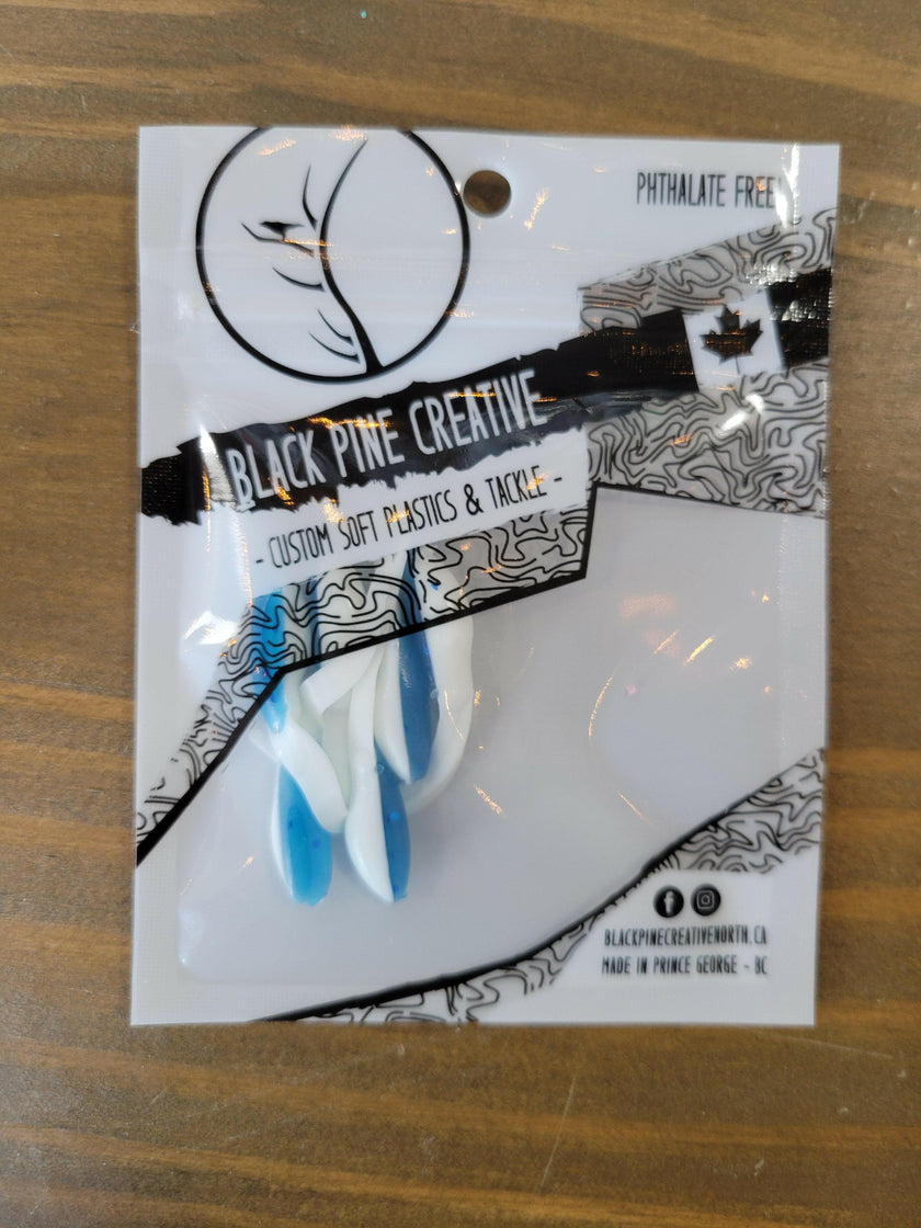 🍁Black Pine Creative 1-1/2" Basic Minnow 6/pk