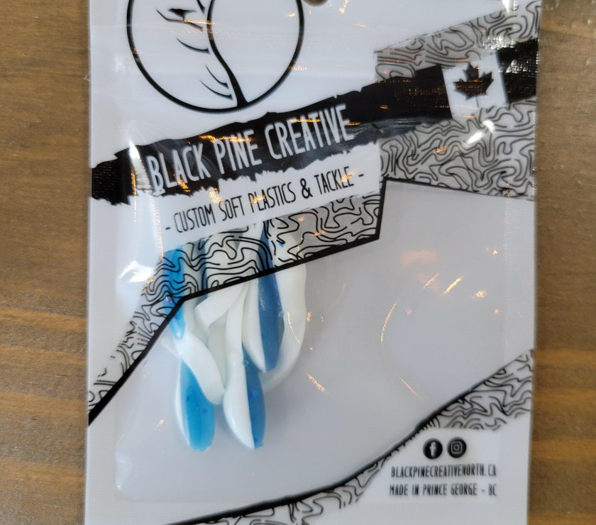 🍁Black Pine Creative 1-1/2" Basic Minnow 6/pk