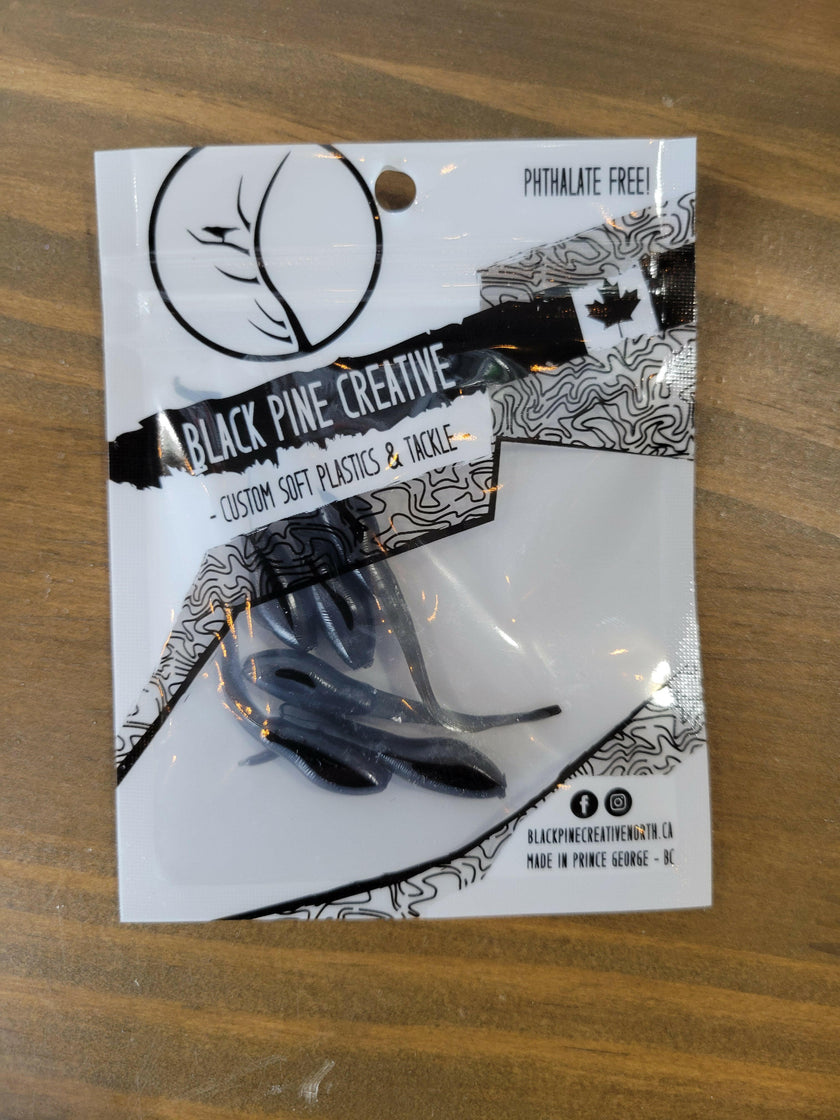 🍁Black Pine Creative 1-1/2" Basic Minnow 6/pk