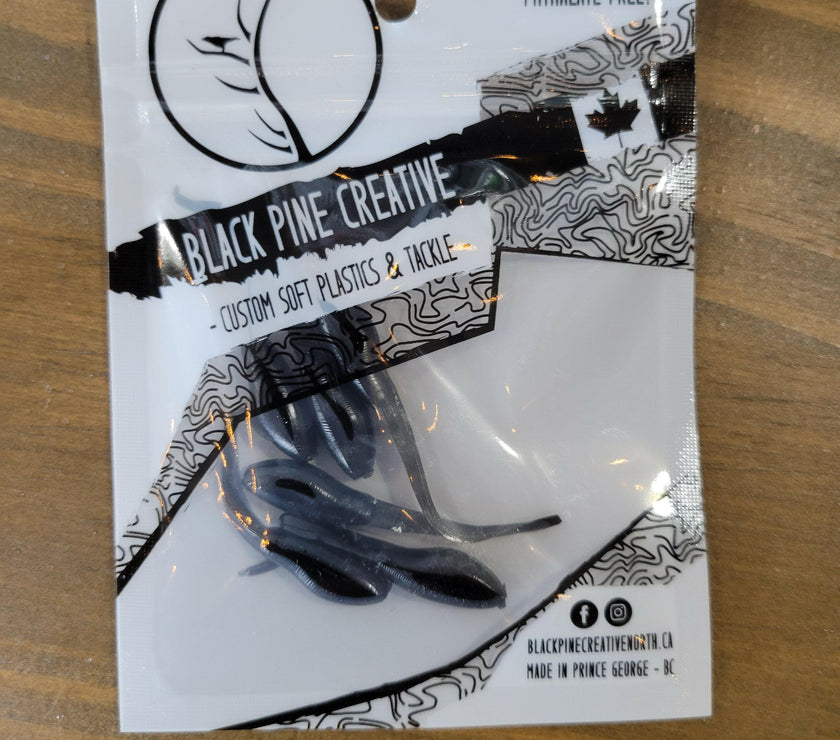 🍁Black Pine Creative 1-1/2" Basic Minnow 6/pk