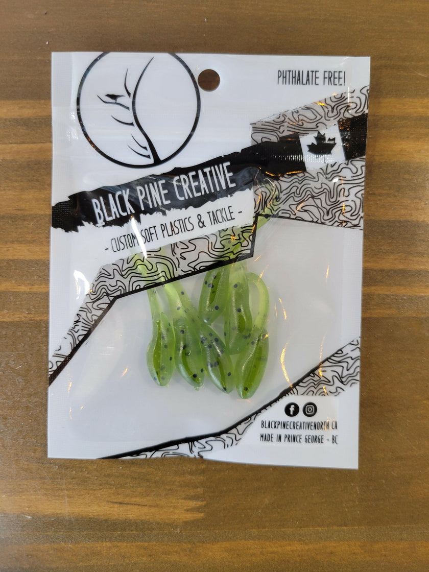 🍁Black Pine Creative 1-1/2" Basic Minnow 6/pk