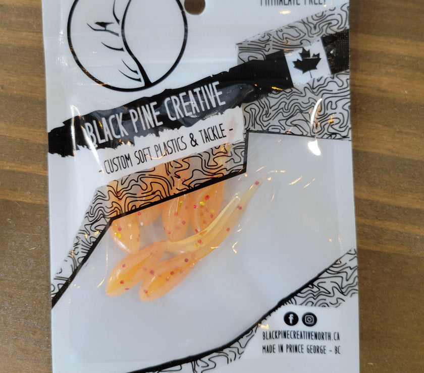 🍁Black Pine Creative 1-1/2" Basic Minnow 6/pk