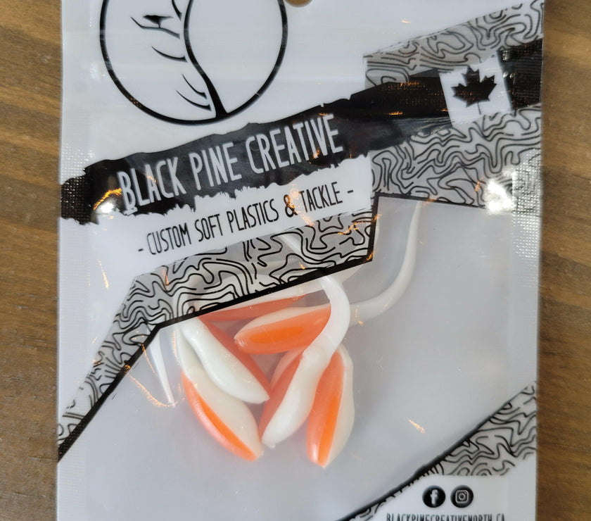 🍁Black Pine Creative 1-1/2" Basic Minnow 6/pk