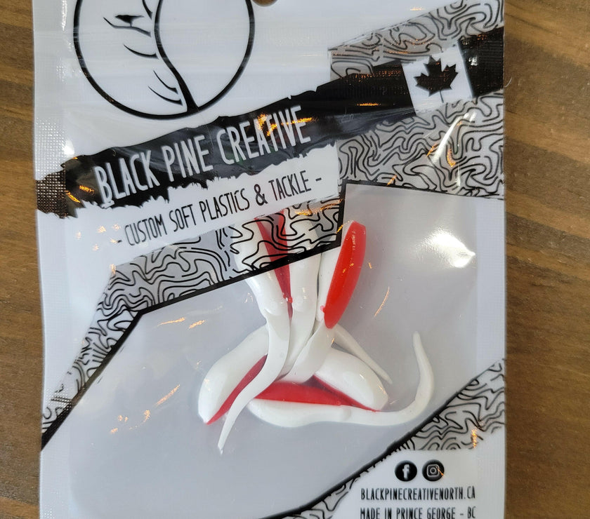 🍁Black Pine Creative 1-1/2" Basic Minnow 6/pk