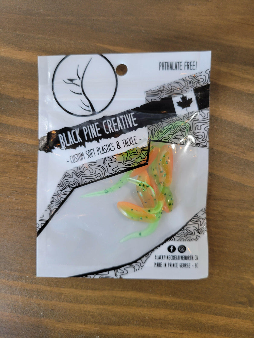 🍁Black Pine Creative 1-1/2" Basic Minnow 6/pk
