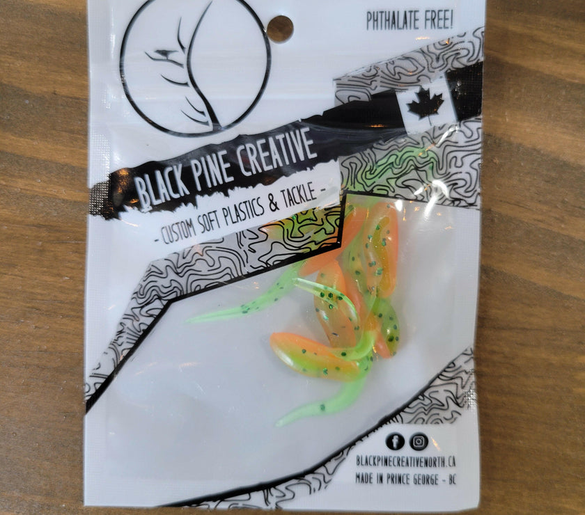 🍁Black Pine Creative 1-1/2" Basic Minnow 6/pk