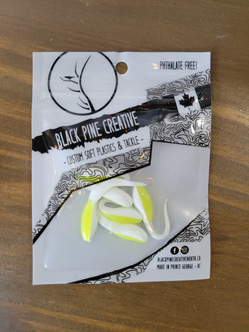 🍁Black Pine Creative 1-1/2" Basic Minnow 6/pk