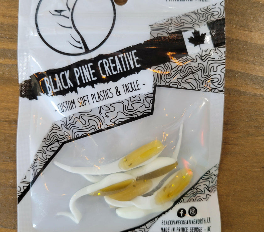 🍁Black Pine Creative 1-1/2" Basic Minnow 6/pk