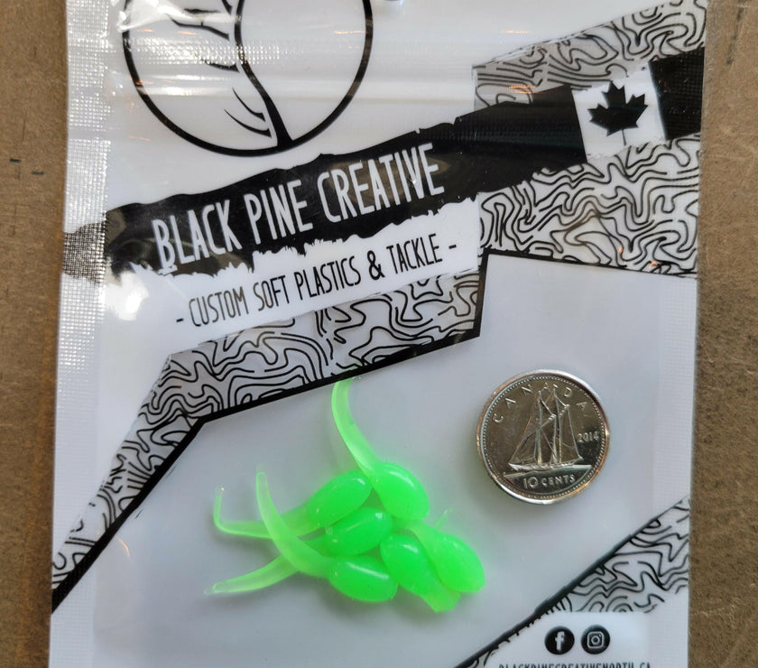 🍁Black Pine Creative 1" MINI Minnow 6/pk