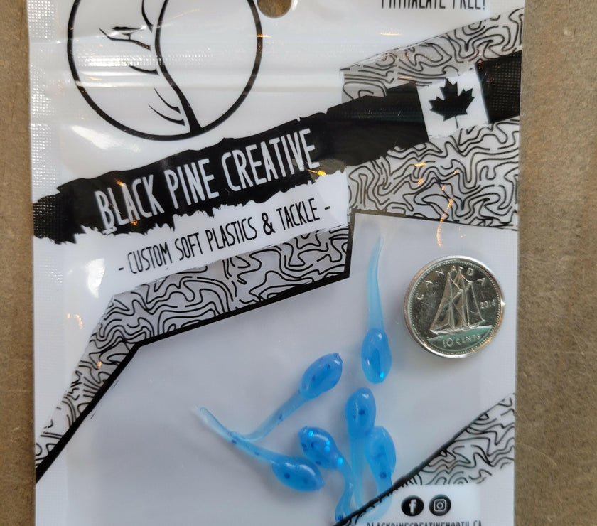 🍁Black Pine Creative 1" MINI Minnow 6/pk