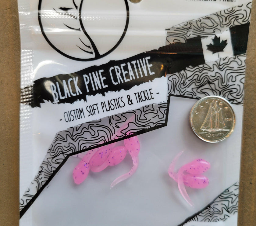🍁Black Pine Creative 1" MINI Minnow 6/pk