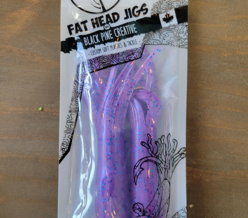 🍁Black Pine 5" 1.5oz Tube Jigs 2/pk