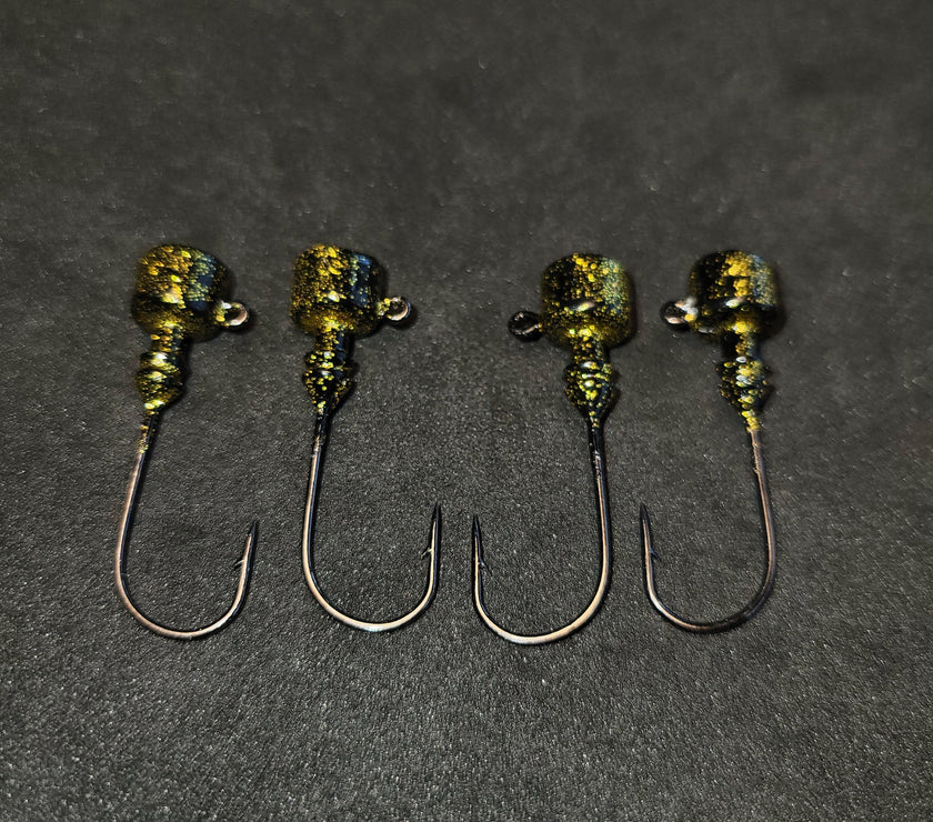 🍁Big Sky 3/16oz Ned Head Jigs 4/pk
