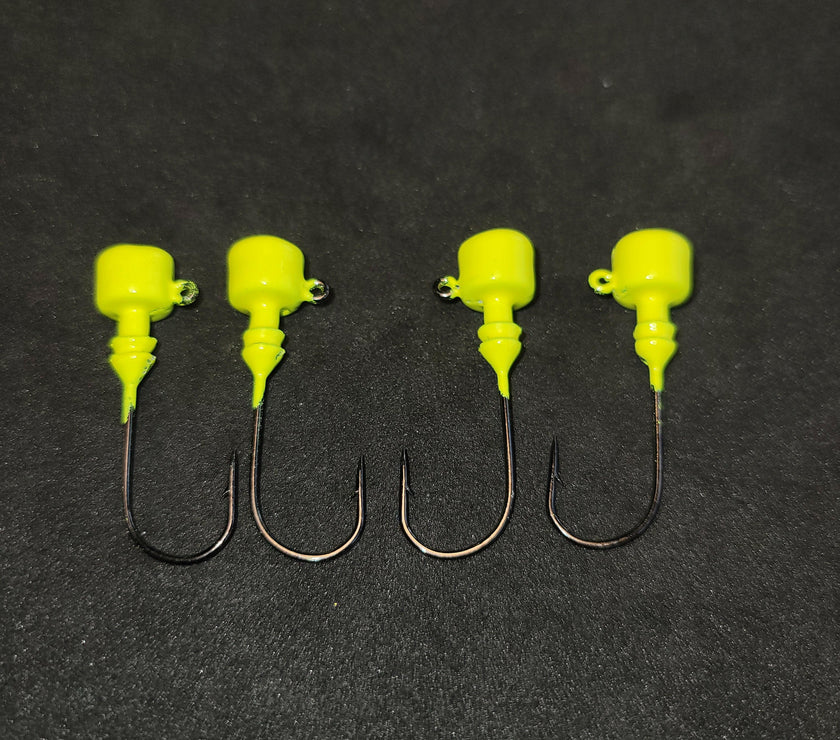 🍁Big Sky 3/16oz Ned Head Jigs 4/pk