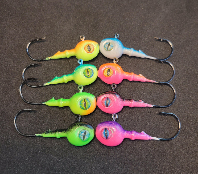 🍁Big Sky 3/8oz Snake Eye Jigs