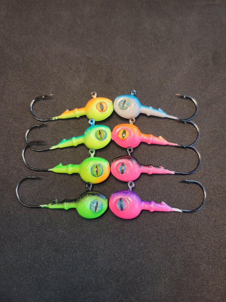 🍁Big Sky 3/8oz Snake Eye Jigs